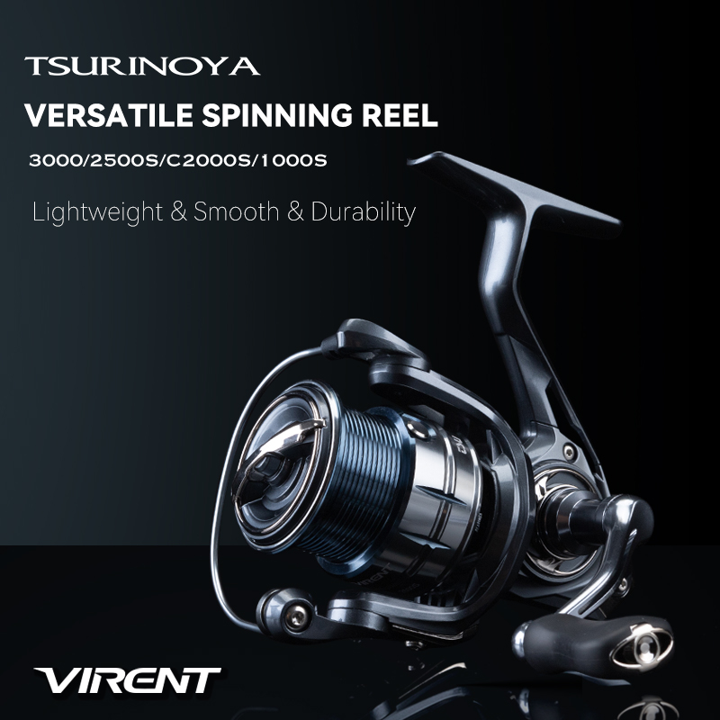 Kastking Reel Zephyr - TSURINOYA Spinning Visserijmolen VIRENT 1000S C2000S