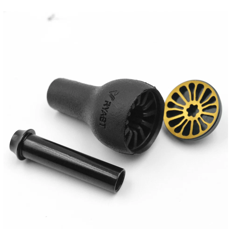 Shimano Reel Stradic - TPE Zwarte Knop 27mm Compatibel voor