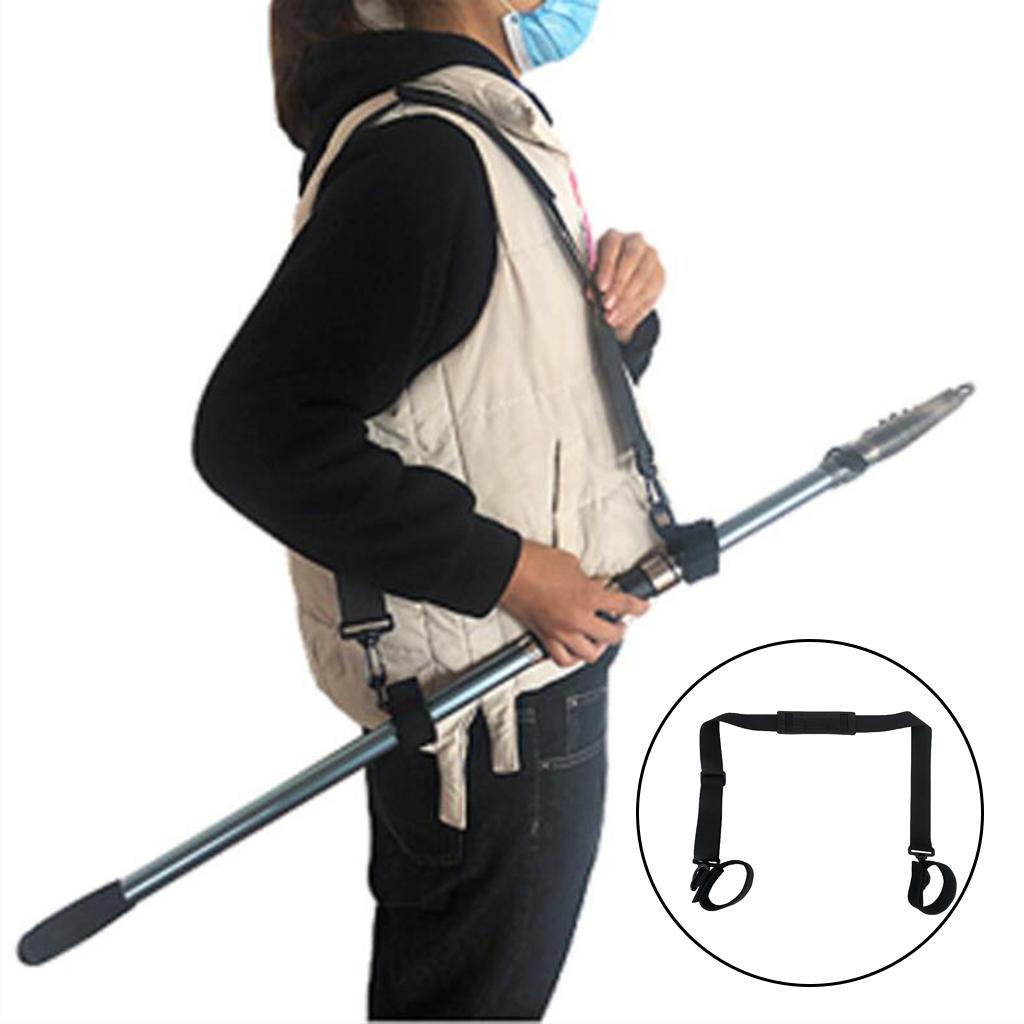 Verstelbare hengelriem met hog - Fishing Rod Holder recensie en prijs