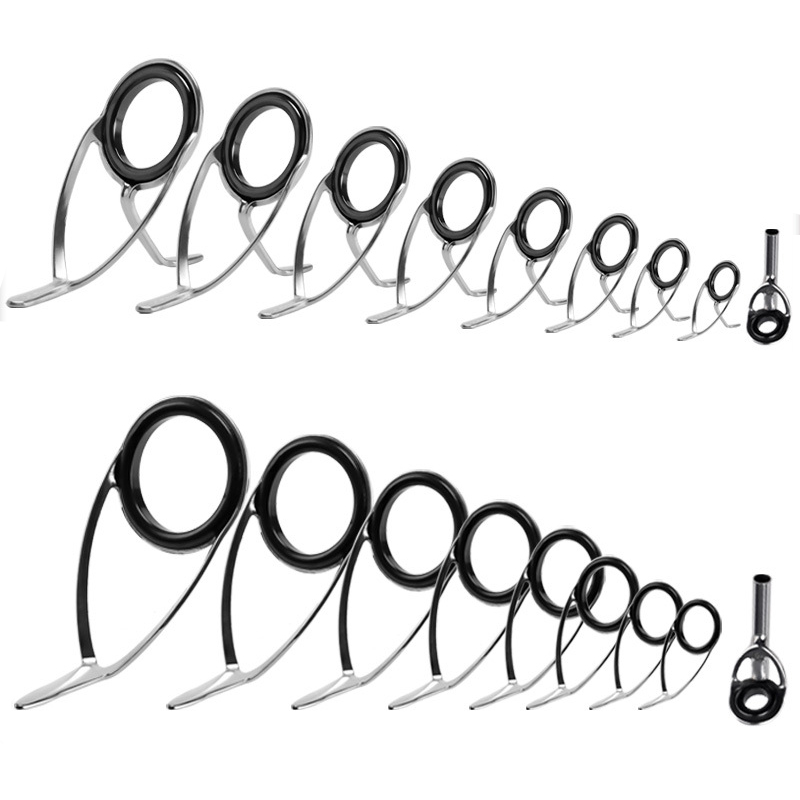 9 Stuks Hengel Geleiders Ring  - Fishing Rod Repair Kit recensie en prijs